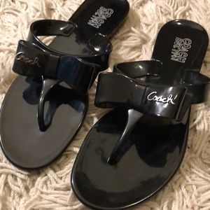 COACH SANDALS!!